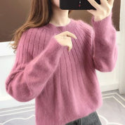 Fluffy blød sweater - Paulaa