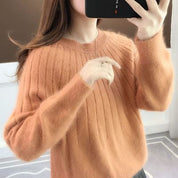 Fluffy blød sweater - Paulaa