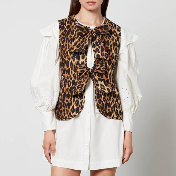 Liannie - Leopard-vest til foråret