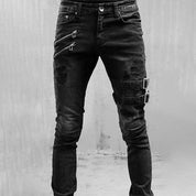 Slim Pasform Streetwear Herrejeans - Haroldz