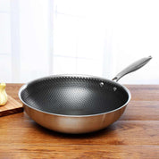 Non-stick stegepande i rustfrit stål - CookingPro